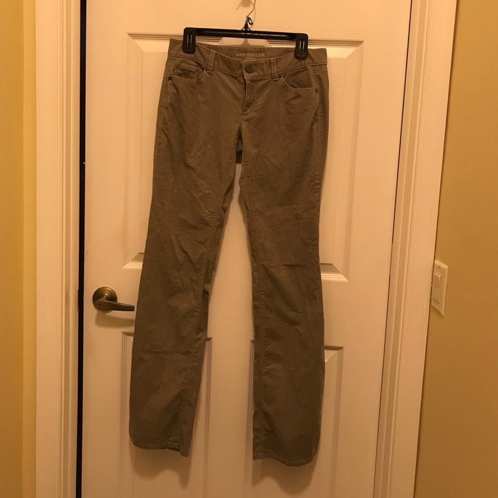 Great Ann Taylor corduroy pants!
